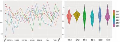 Validation of a 6-Dye Short Tandem Repeat System: A Dry Kit With Lyophilized Amplification Reagent